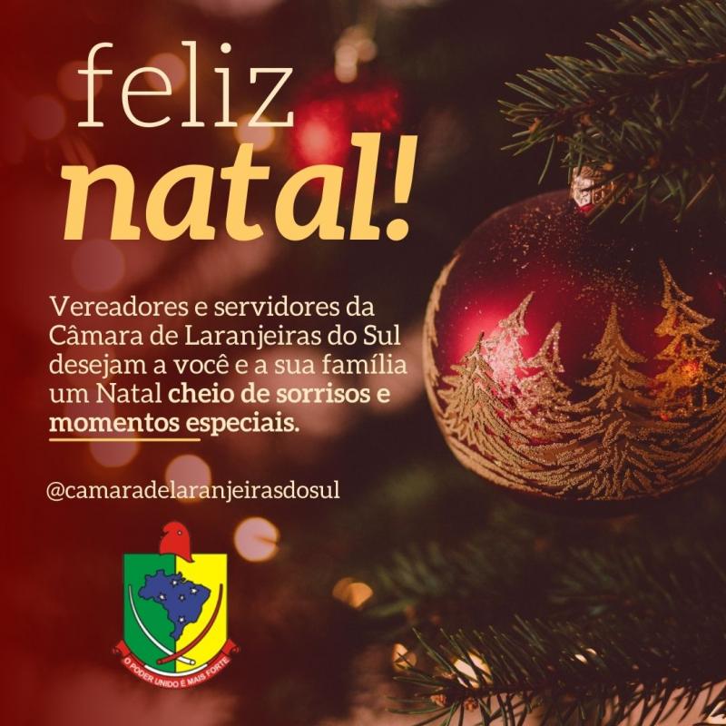 Feliz Natal! 